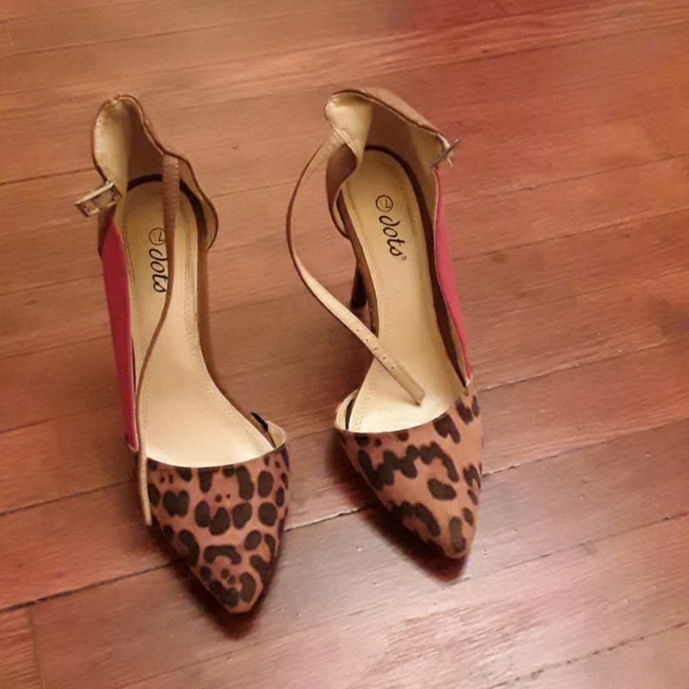 3inch multi print heel